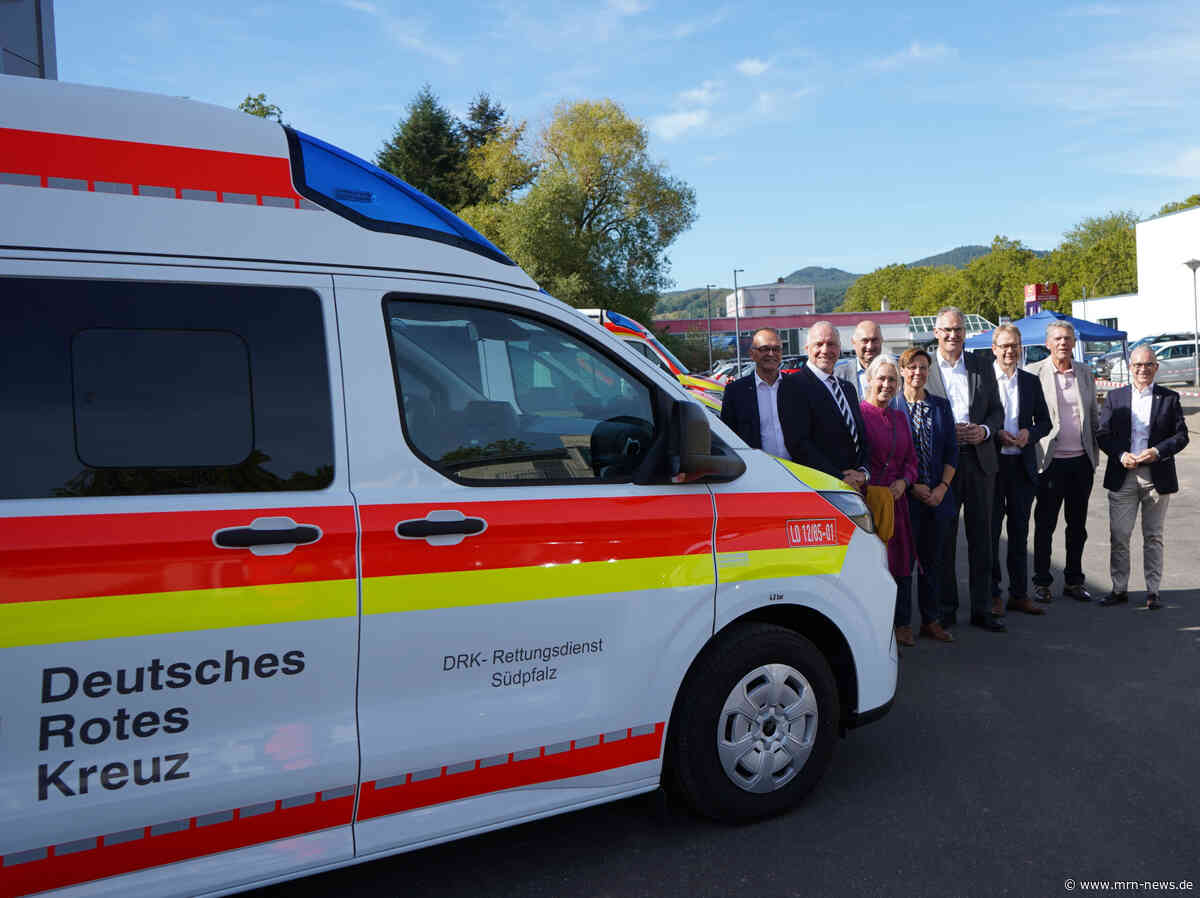 Bad Bergzabern – Neue DRK-Rettungswache in Bad Bergzabern im September in Betrieb genommen
