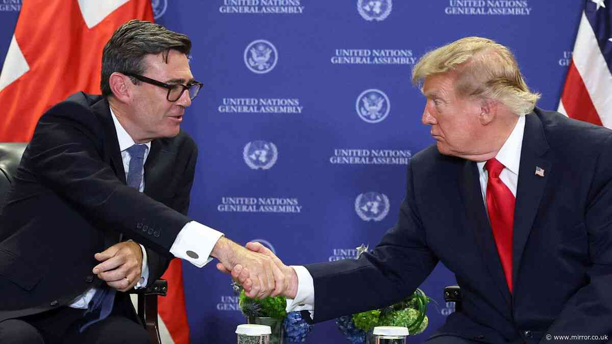 'Andy Burnham navigated minefield of tensions and avoided drive-by with Donald Trump'