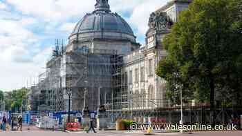 Reopening of Cardiff's City Hall delayed again