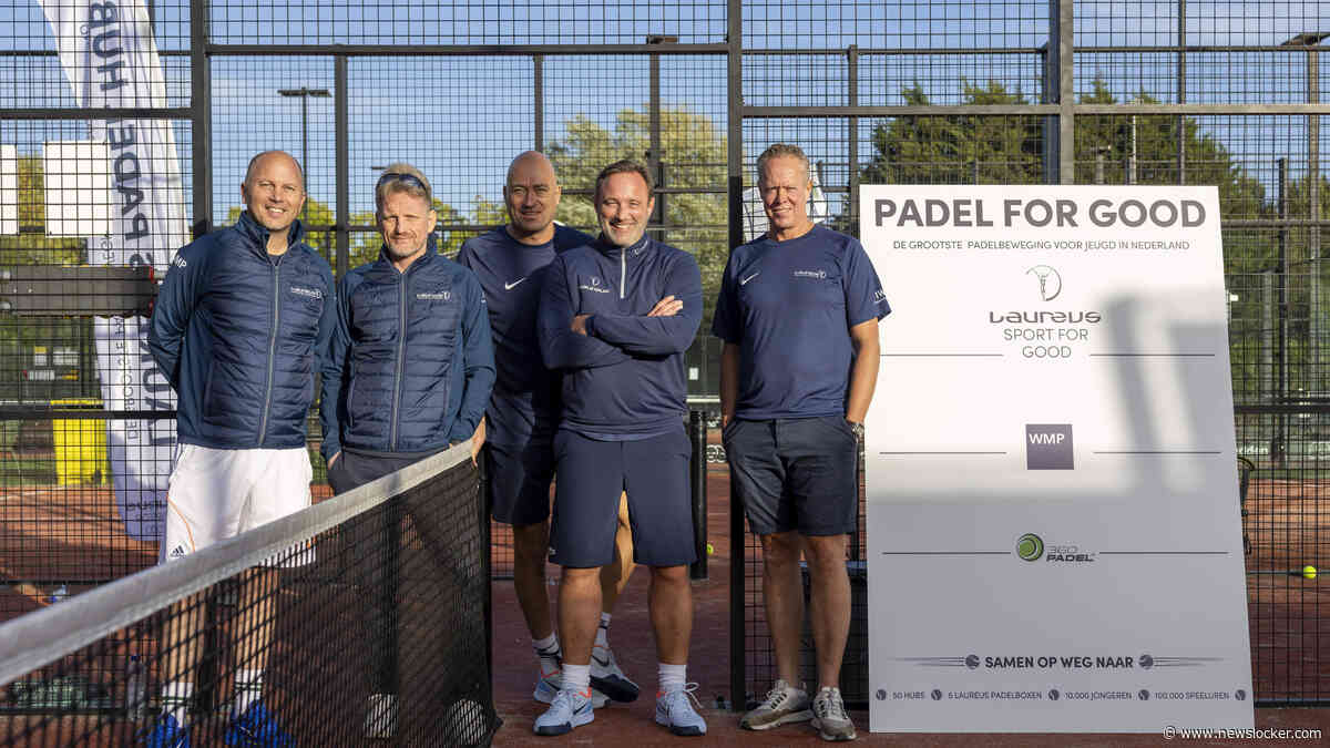 Prins wil jongeren meer kansen geven door hen padel te laten spelen