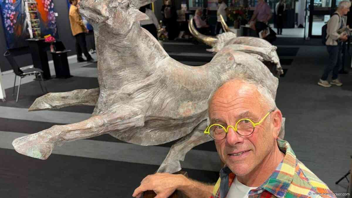 ’Het is als met verliefdheid’ zegt een van de kunstenaars op de EuropArtFair over schilderen in de natuur