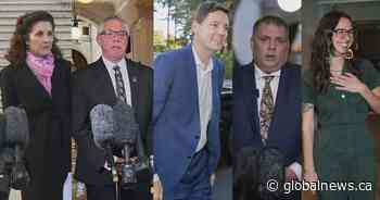 Here are the B.C. party leaders as voters go to the polls