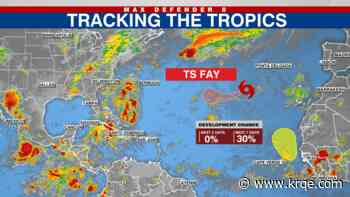 Fay to fizzle today; NHC tracking wave moving off Africa | Tracking the Tropics