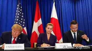 Trump says 2 new US military bases coming to Greenland