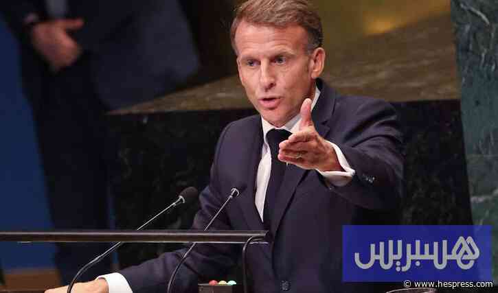 ماكرون يترافع عن "حل الدولتين"