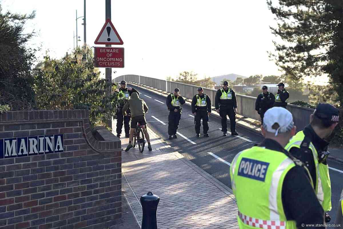 Dozens of migrants who refused help of French coastguard being taken ‘to Dover’