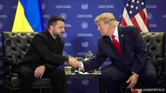 Trump dijo a Zelenski que a Putin "le gustaría que la guerra terminara y está dispuesto a reunirse"