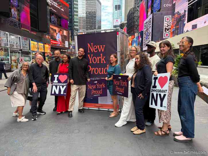 Art installation celebrating immigrant New Yorkers comes to the Bronx