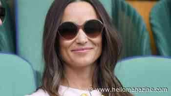 Pippa Middleton is a glowing goddess in thigh-skimming mini dress