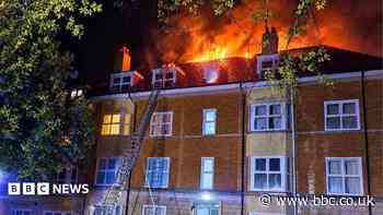 Second arrest after fire in top-floor flat