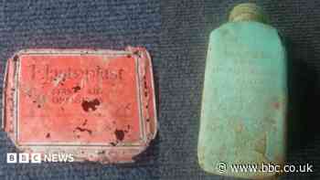 'Shocking' 1940s and 50s litter found on beaches