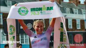 Thousands descend on Weymouth for 10th Ironman race