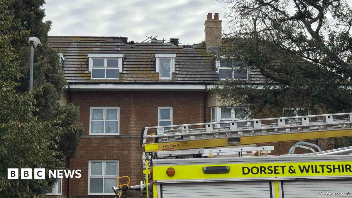 Residents evacuated after blaze at block of flats