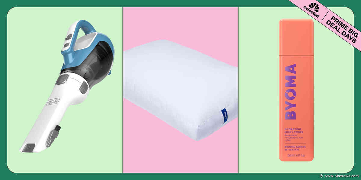 Shop early October Prime Day deals under $50 on Medicube, Casper and more