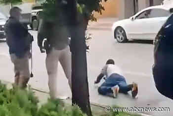 Video shows injured man on the ground after ICE mistakenly targets him