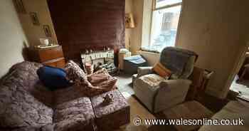 Abandoned terrace house still full of stuff left behind is now the price of a car