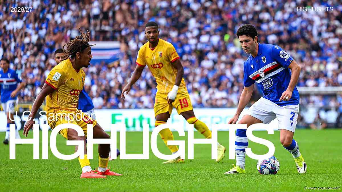 Highlights: Sampdoria-Catanzaro 2-1