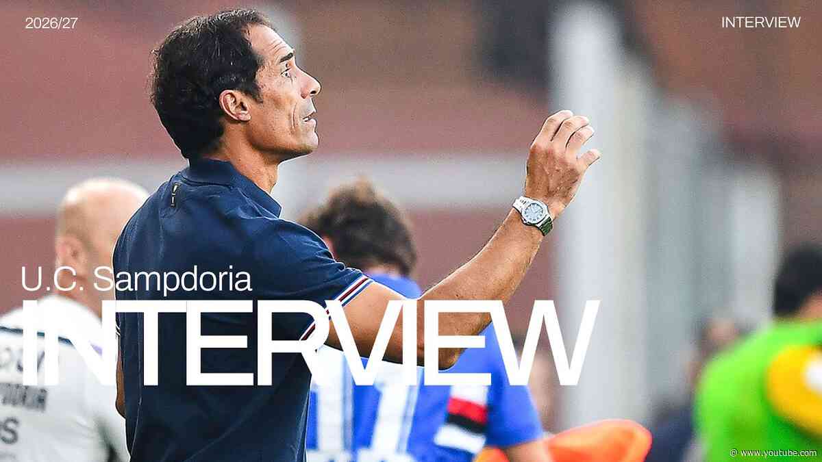 Sampdoria-Catanzaro, Corradi: «Vittoria sporca ma che i ragazzi hanno meritato»