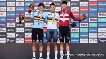 Nederlandse junioren naast podium in tijdritwedstrijden bij WK wielrennen