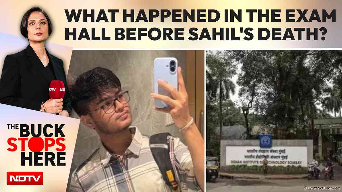 IIT Bombay CCTV: What Happened In The Exam Hall Before Sahil's Death?