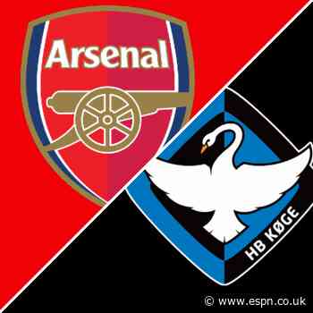 Arsenal score last-gasp penalty to beat HB Køge 1-0