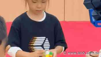 Six-year-old sets new Rubik’s Cube world record