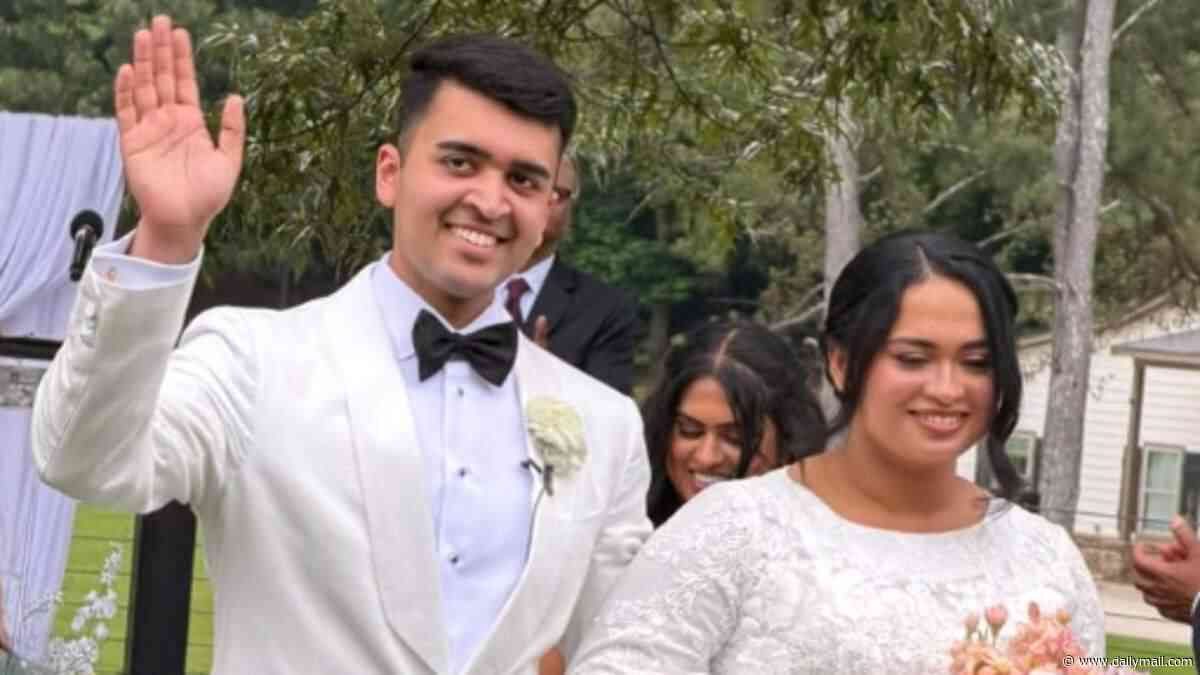 Seriously-injured bride forced to lie next to husband's dead body after horrific wedding night HELICOPTER crash, lawsuit alleges