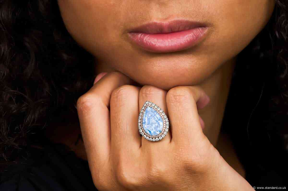Rare blue diamond could fetch up to £2 million at auction