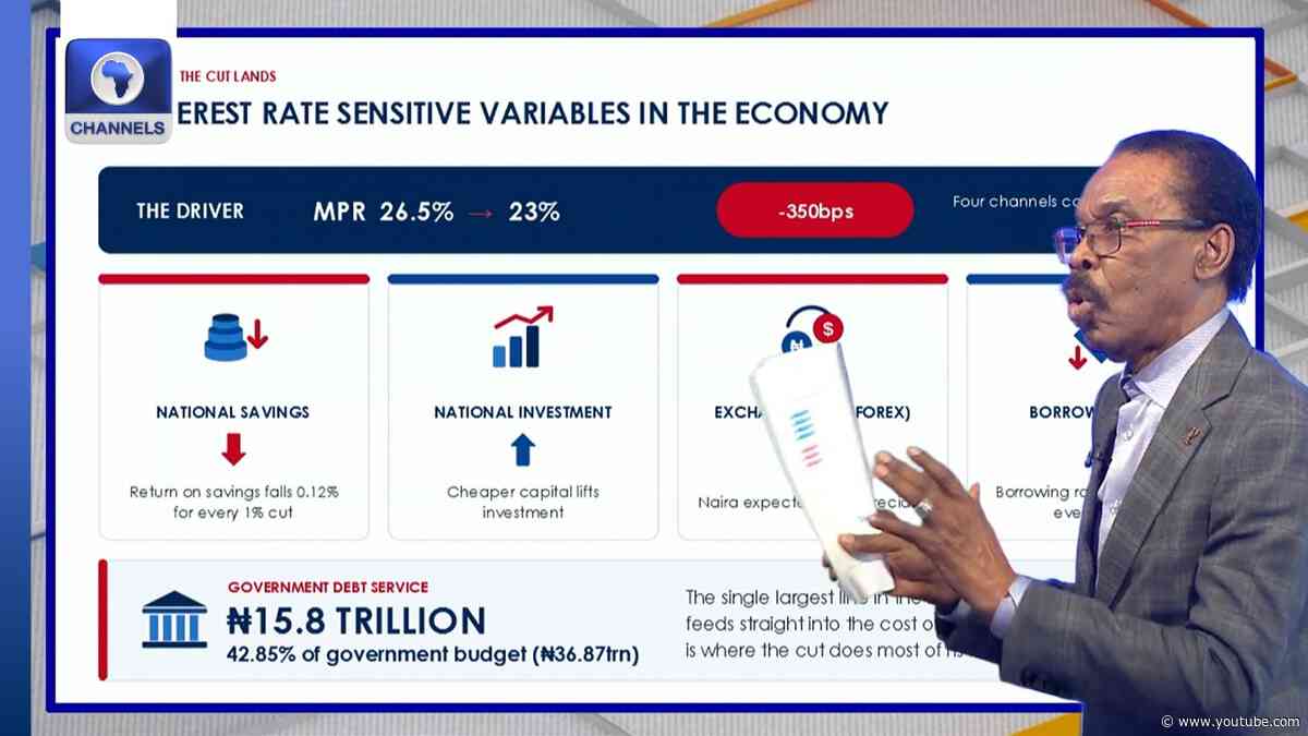 CBN's Historic Rate Cut: What You Should Expect - Bismarck Rewane
