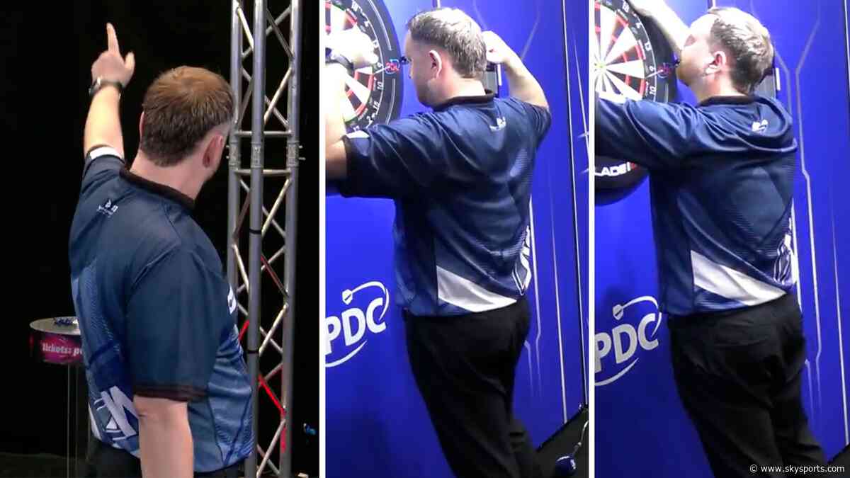 Menzies celebrates in bizarre fashion after Players Championship win!