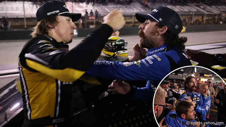 NASCAR star breaks silence on ugly pit row fight with rival