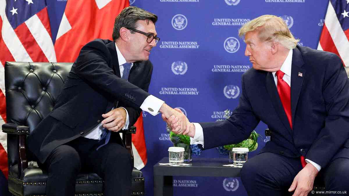 Andy Burnham pulls off tough first meeting with Donald Trump — and evens wins his praises