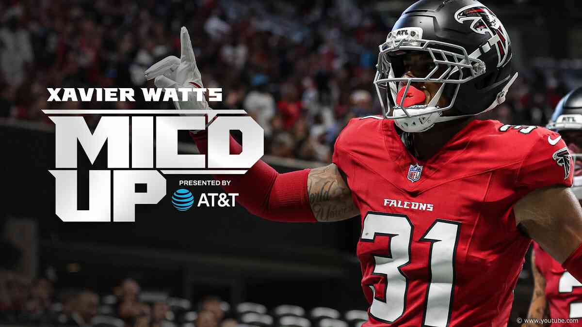 Xavier Watts mic'd up | Atlanta Falcons | NFL