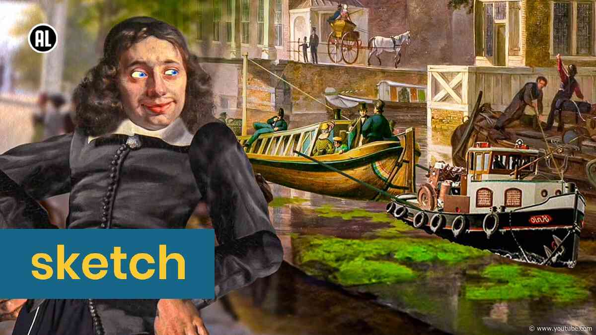 "Wat een mafkees!" | Pratend Schilderij