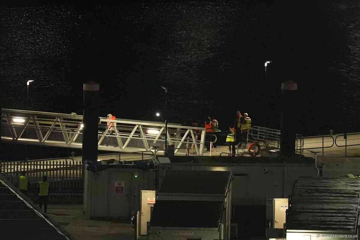 Around 60 migrants arrive in Dover after refusing French coastguard help