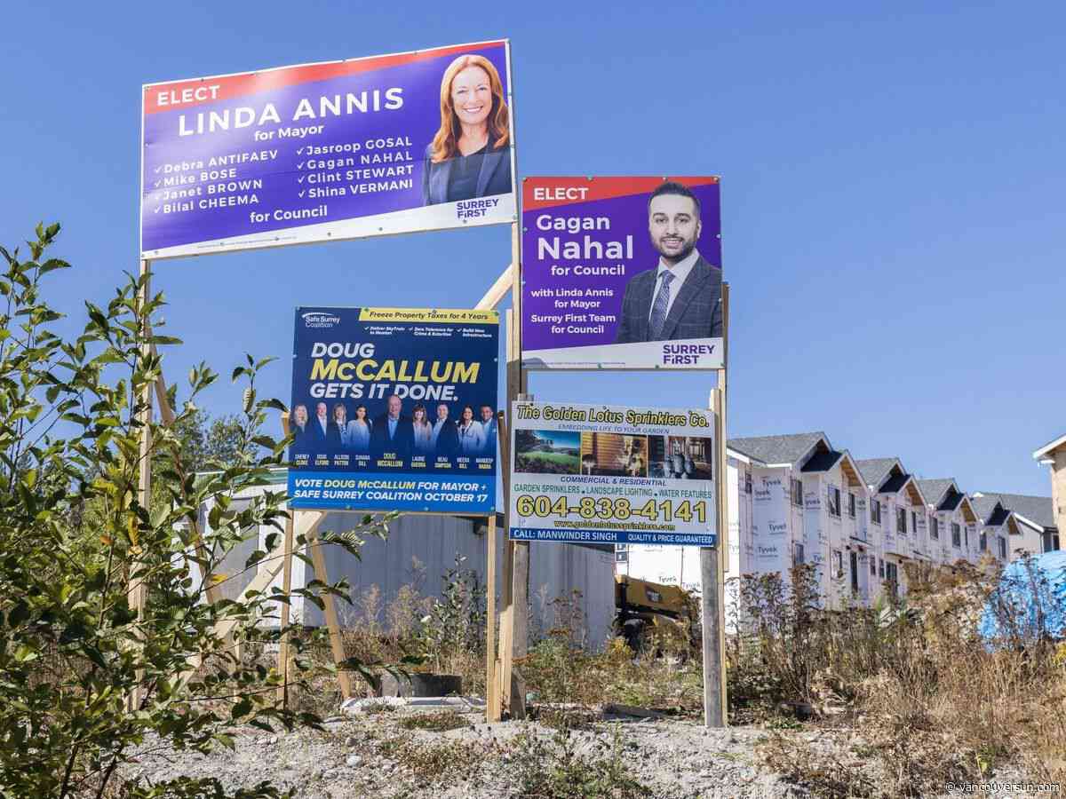 'Total disbelief': B.C.'s snap election throws curveball into municipal campaigns