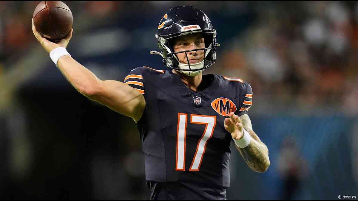 The Bears lose quarterback Tyson Bagent