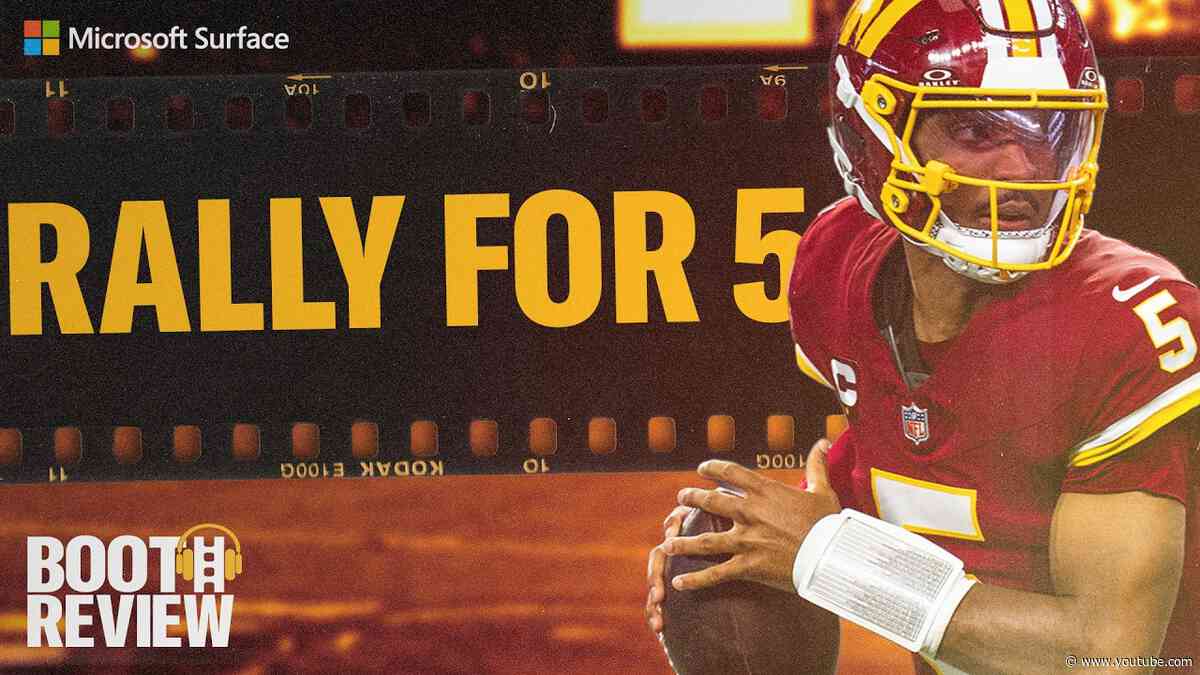 RALLY TIME: The Commanders’ Season Is FAR From Over | Booth Review Podcast | Washington | NFL