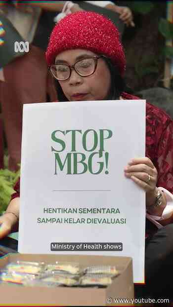 Child allegedly suffers memory issues after Indonesian free school meals | ABC NEWS
