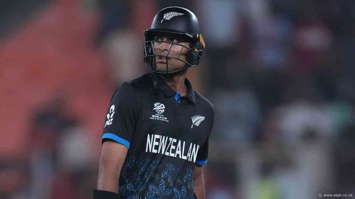 Ravindra ruled out of India T20I series after promo shoot injury