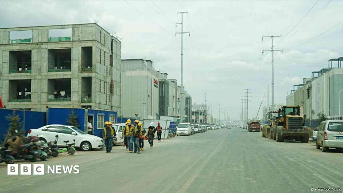 A new skyline of data centres is rising from the rolling plains of rural China
