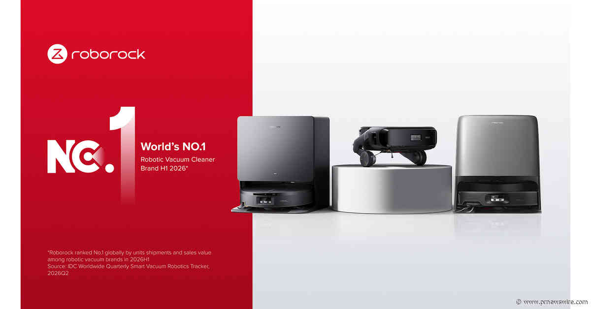 Roborock, 2026 Yılının İlk Yarısında Dünya Birinciliğini Korudu