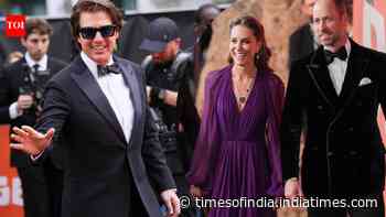 Tom Cruise unveils 'Digger' at star‑studded London premiere