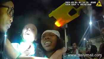 Police officer aims Taser at WNBA star Paige Bueckers in tense bodycam footage from teammate's arrest at Miami nightclub
