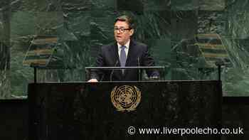 Six key points from Andy Burnham's first UN speech as PM - 'Britain is back'