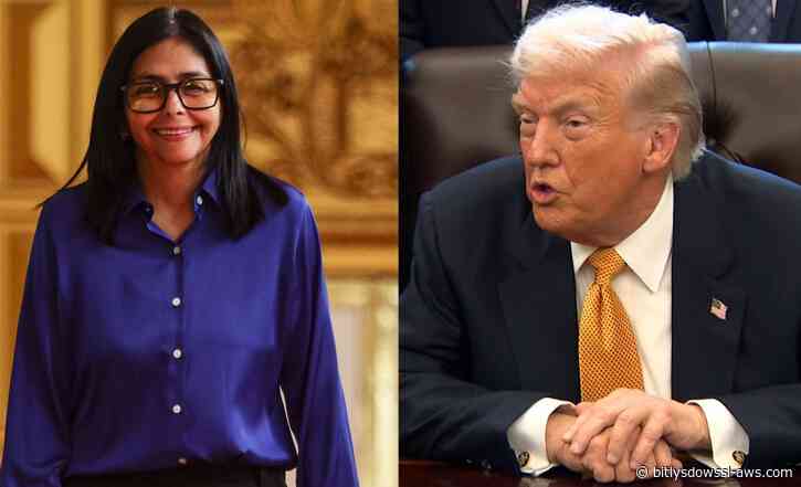 Trump y Delcy Rodríguez sellan en Nueva York un inédito acercamiento tras casi tres décadas de tensión