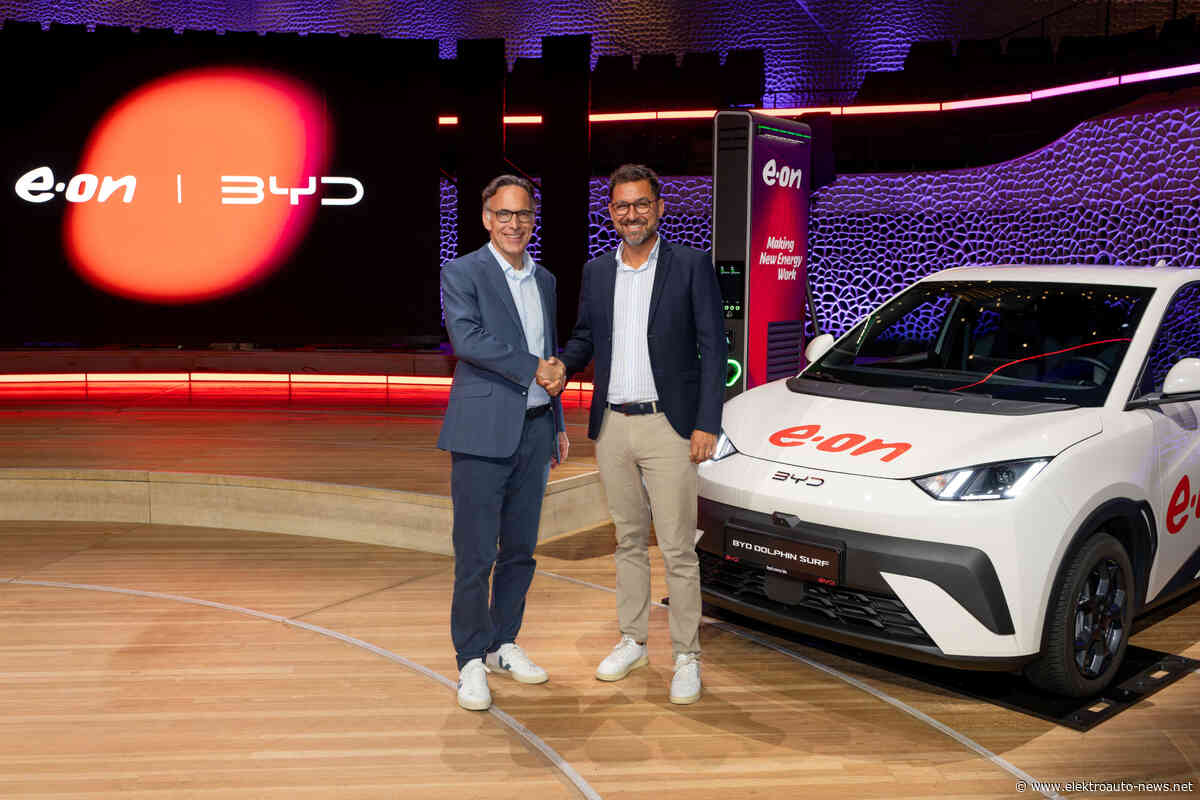 BYD und Eon starten smartes Laden mit Bonus
