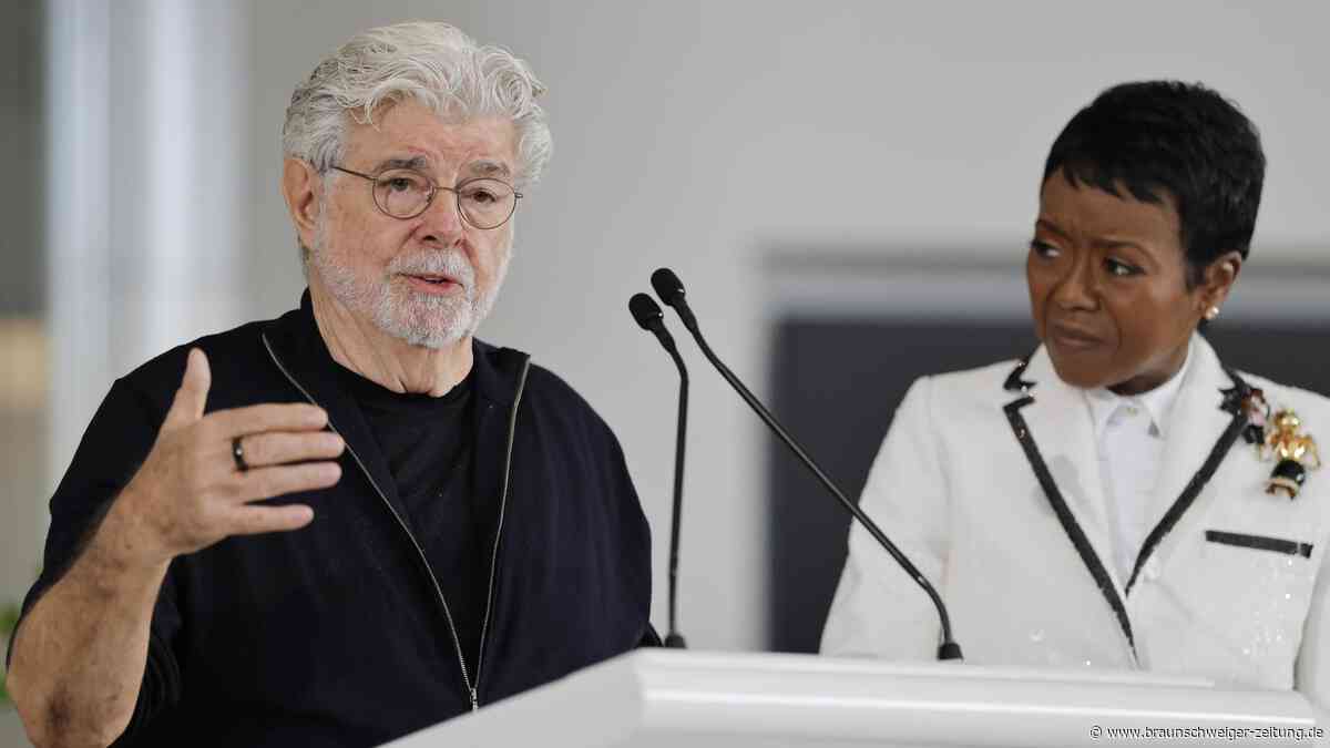 „Star Wars“-Museum in Los Angeles eröffnet: Fans treffen auf George Lucas