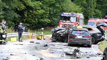 Frontalunfall auf Staatsstraße 2078 bei Feldkirchen-Westerham: BMW kollidierte mit Lkw