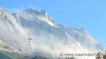 „Es scheppert immer noch gewaltig“: Großer Felssturz an der Zugspitze